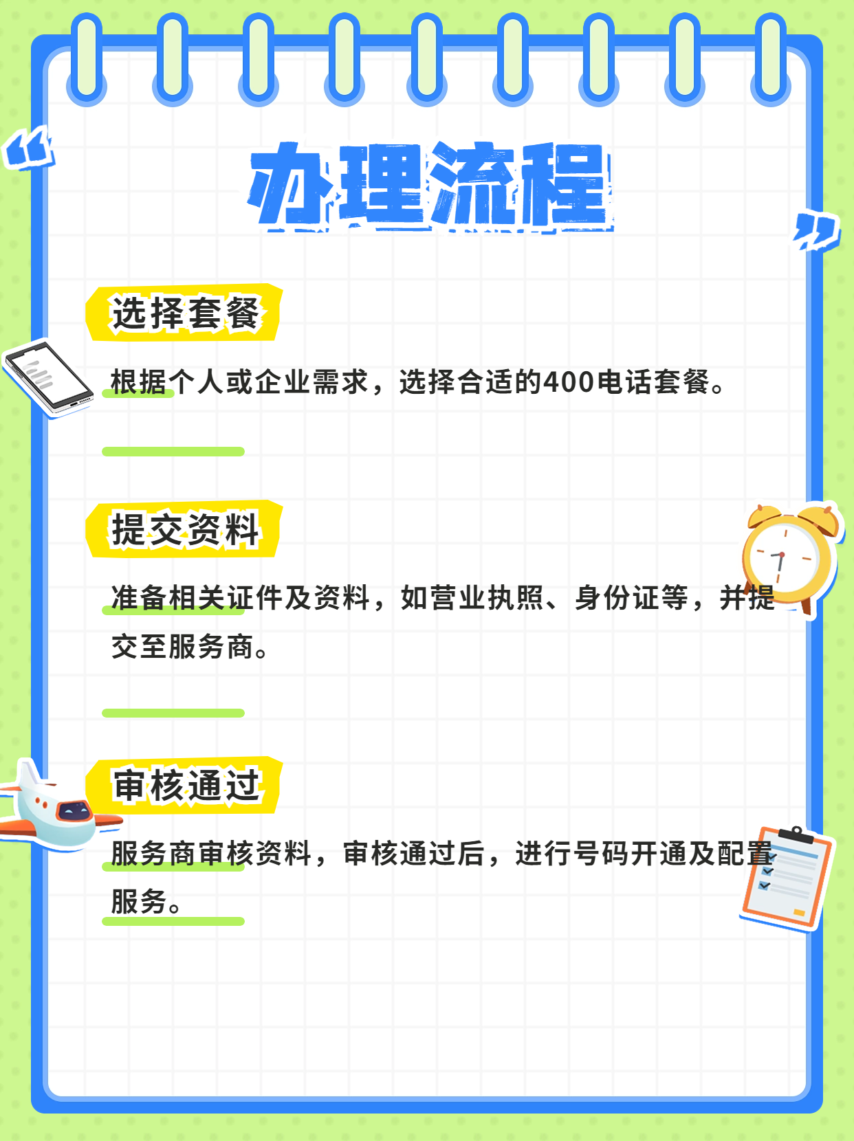 400電話的申請與開通步驟指南