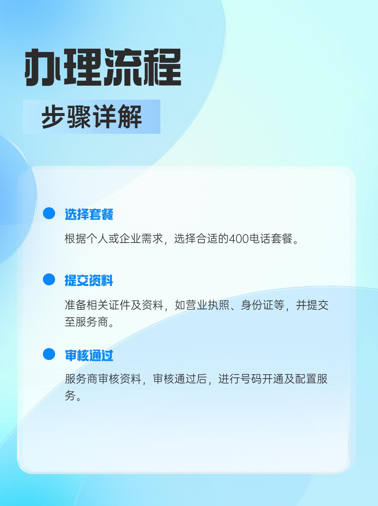 了解400電話的正規辦理流程與注意事項