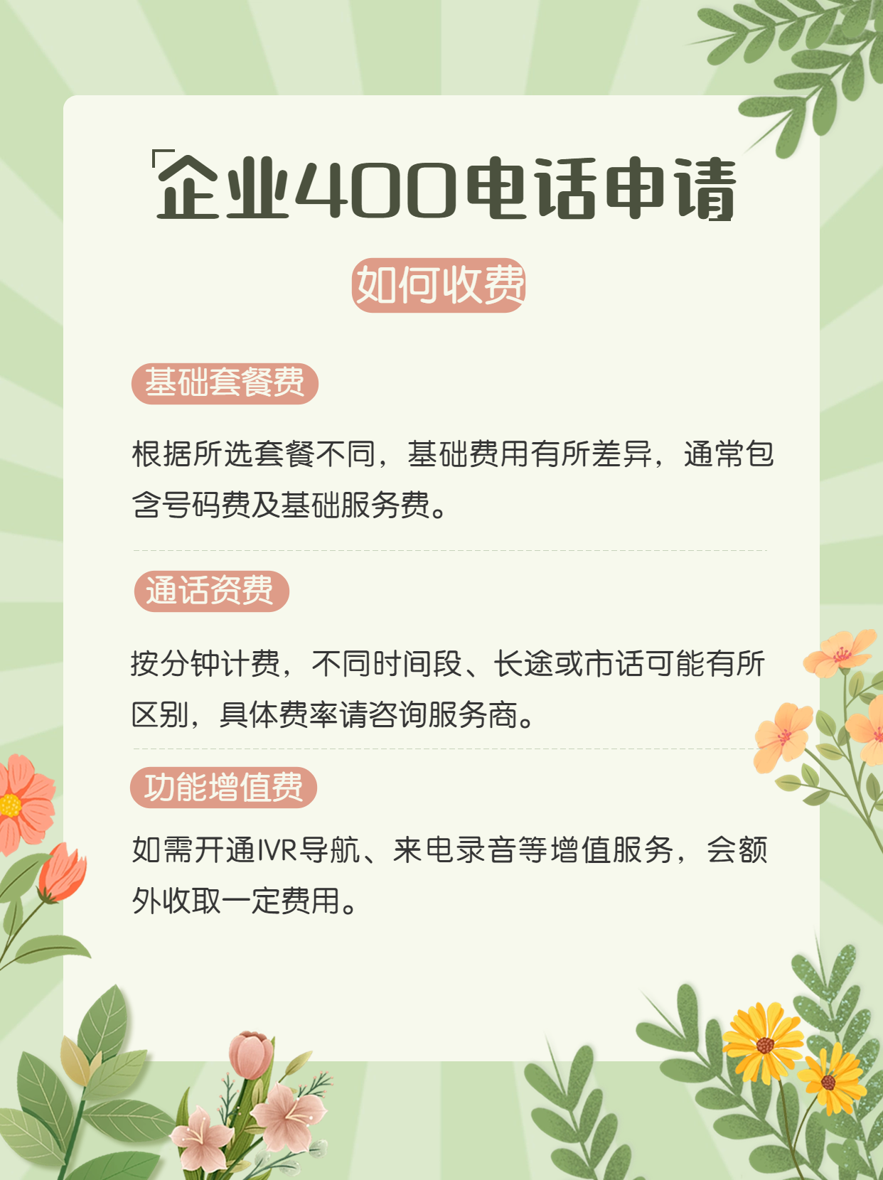 如何辦理400電話及選號技巧